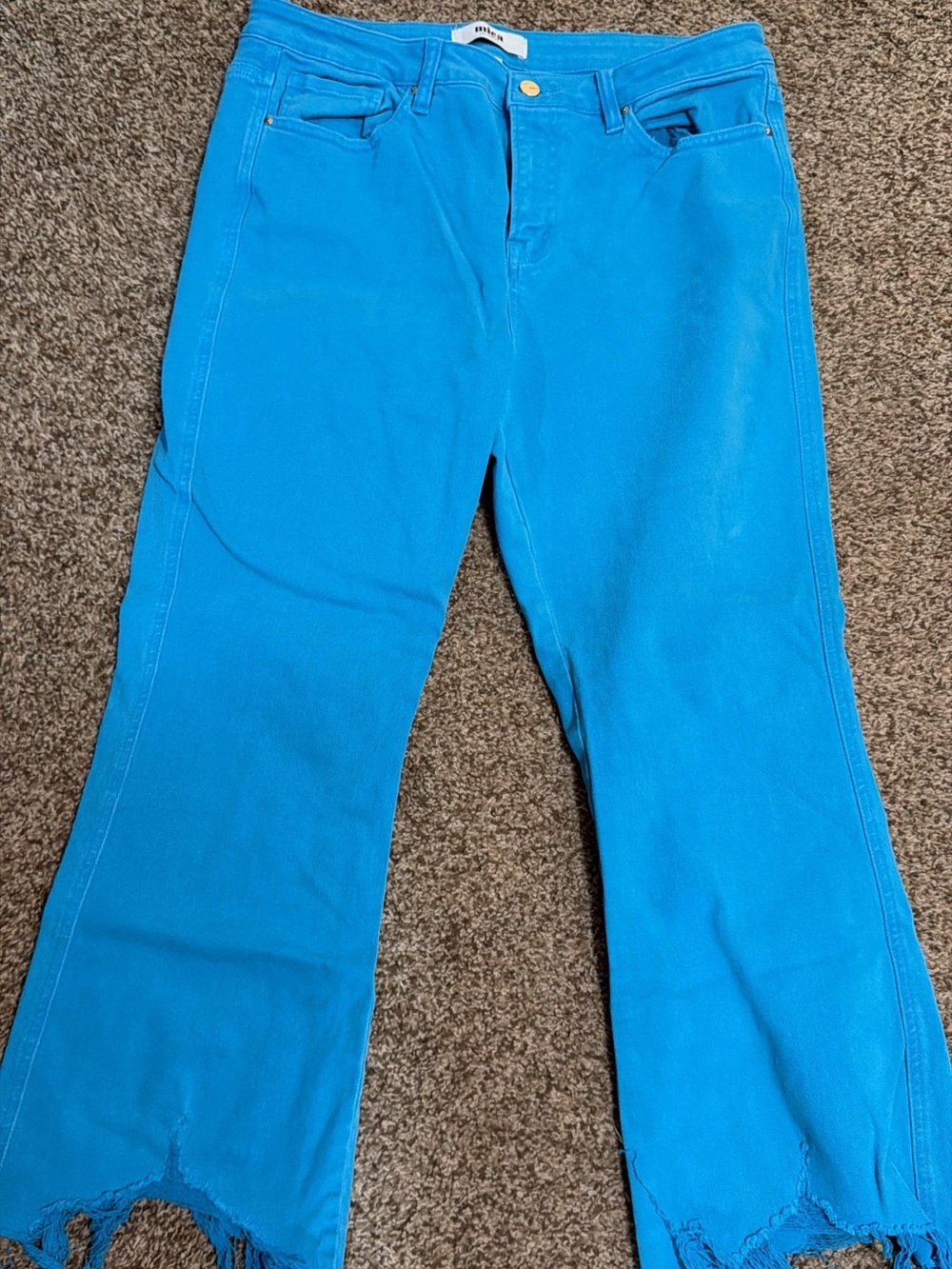 Bright Blue Women’s Jeans - Unbranded